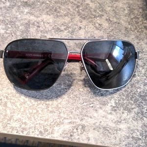 Dolce & Gabbana Women's Aviator Sunglasses in Matte Grey